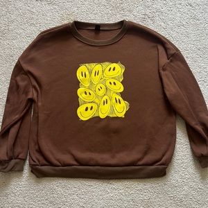 Smiley face sweatshirt
